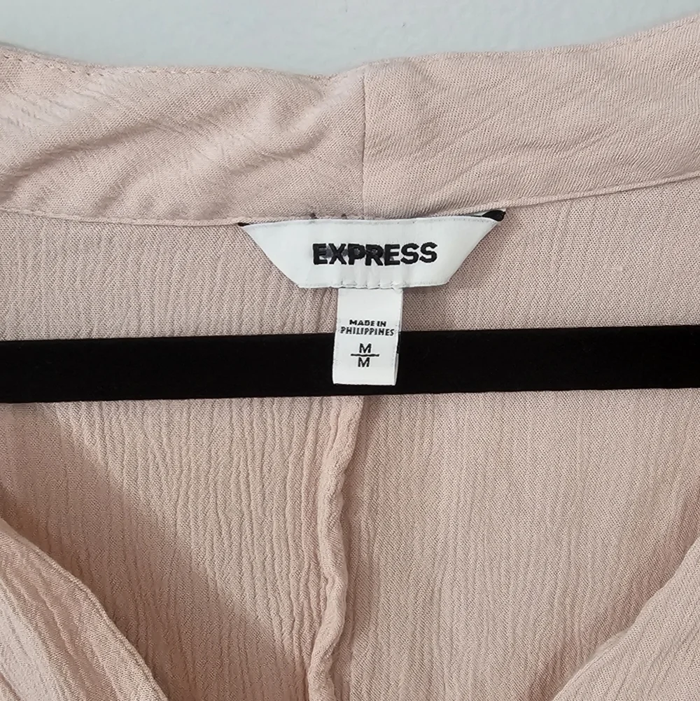 Express Tie Front Blouse